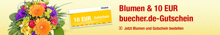 Blumen & EUR 10 buecher.de-Gutschein bestellen