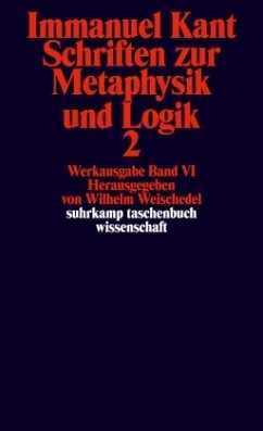 Schriften zur Metaphysik und Logik