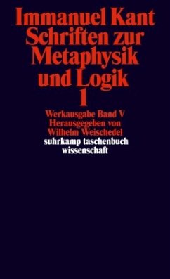 Schriften zur Metaphysik und Logik