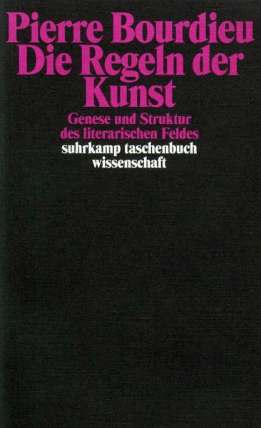 Die Regeln Der Kunst Von Pierre Bourdieu Taschenbuch Buecherde 