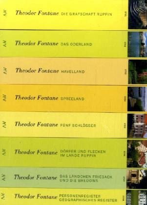 Wanderungen durch die Mark Brandenburg, 8 Bde. von Theodor Fontane