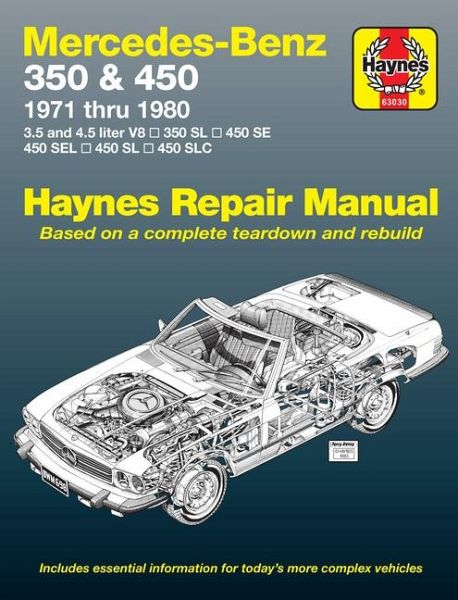 350 450 Benz manual mercedes owner workshop #4