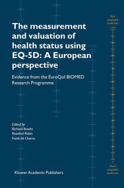 The Measurement and Valuation of Health Status Using EQ-5D: A European Perspective: Evidence from the EuroQol BIO MED Research Programme Richard Brooks, Rosalind Rabin and F. de Charro