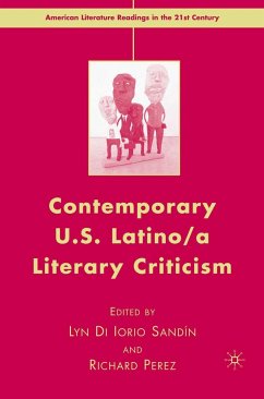 Contemporary U.S. Latino/a Literary Criticism Lyn Di Iorio Sand?­N, Richard Perez