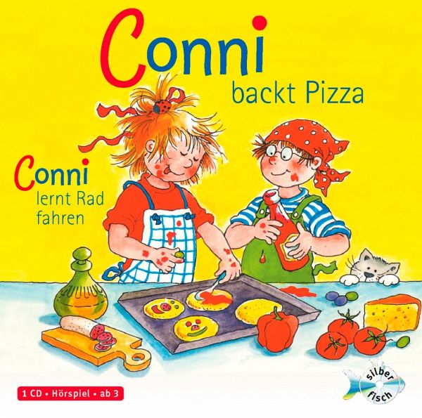Conni backt Pizza / Conni lernt Rad fahren, 1 AudioCD von