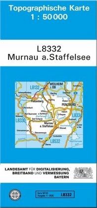 Topographische Karte Bayern Murnau a. Staffelsee - buecher.de