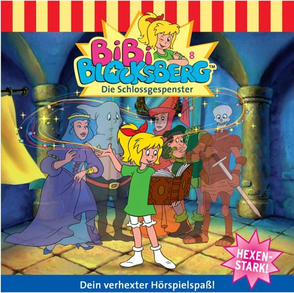 Die Schlossgespenster / Bibi Blocksberg Bd.8 (1 Audio-CD) - Bibi