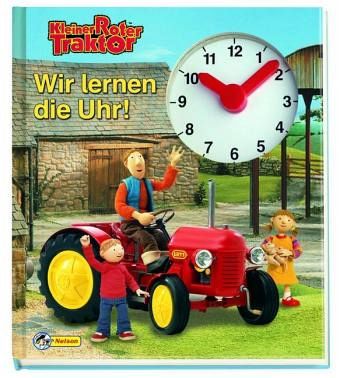 Kleiner roter traktor wir lernen die uhr buch