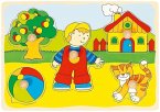 Katze, Haus,... Steckpuzzle Katze, Haus,... Steckpuzzle