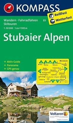 Kompass Karte Stubaier Alpen - buecher.de