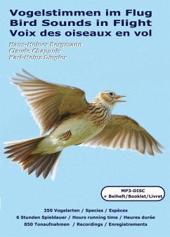 Vogelstimmen im Flug, MP3-CD mit Begleitbuch - Bergmann, Hans-Heiner; Chappuis, Claude; Dingler, Karl-Heinz