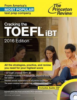 Cracking the TOEFL Ibt with Audio CD, 2016 Edition - Princeton Review