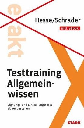 Testtraining Allgemeinwissen Von Jürgen Hesse Hans Christian