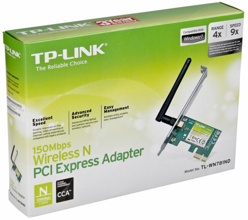 TP-LINK TL-WN 781 ND 150M Wireless Lite-N PCIe Adaper - buecher.de