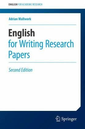 English for writing research papers wallwork