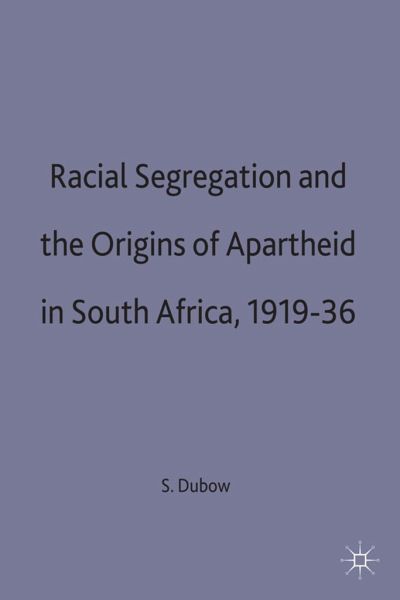 From Segregation to Apartheid