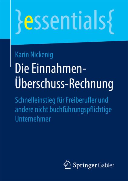 Die Einnahmen überschuss Rechnung Ebook Pdf Von Karin Nickenig