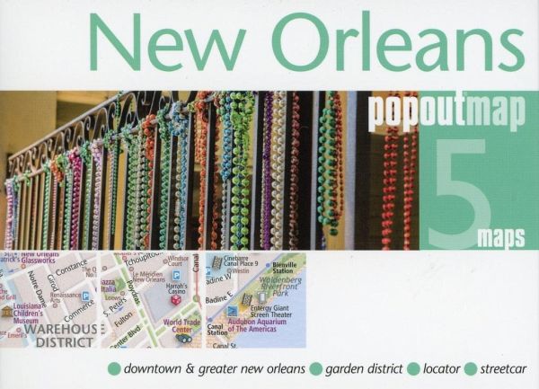 New Orleans Popout Map Landkarten Portofrei Bei Bucher De