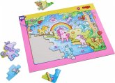 HABA 303706 - Rahmenpuzzle, Einhorn Glitzerglück, Kinderpuzzle, 25 Teile HABA 303706 - Rahmenpuzzle, Einhorn Glitzerglück, Kinderpuzzle, 25 Teile