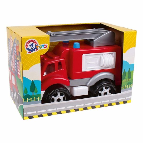 84080 Bino Mertens Holzauto Feuerwehr Holzspielzeug Kinderspielzeug
