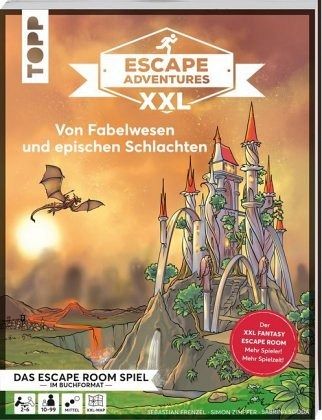 Escape Adventures Xxl Von Fabelwesen Und Epischen Schlachten Das Escape Room Spiel Im Buchformat