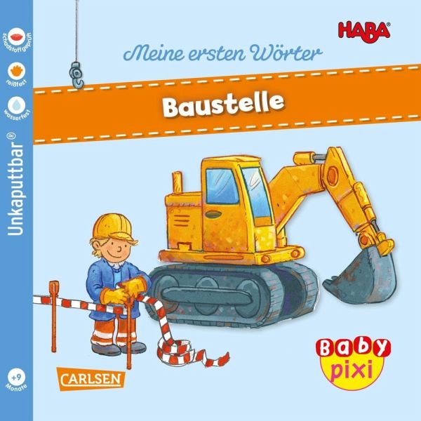 Baby Pixi Unkaputtbar Haba Meine Ersten W Rter Baustelle Bei