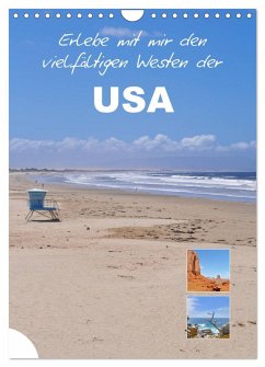 Erlebe Mit Mir Den Vielf Ltigen Westen Der Usa Wandkalender Din