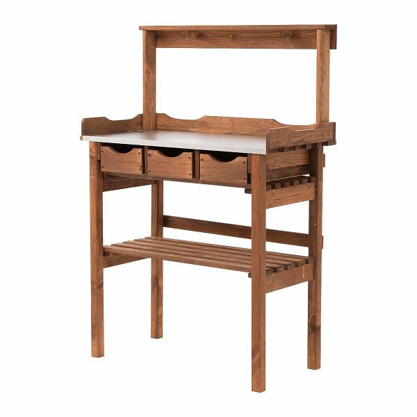 GartenArbeitstisch Braun buecher.de