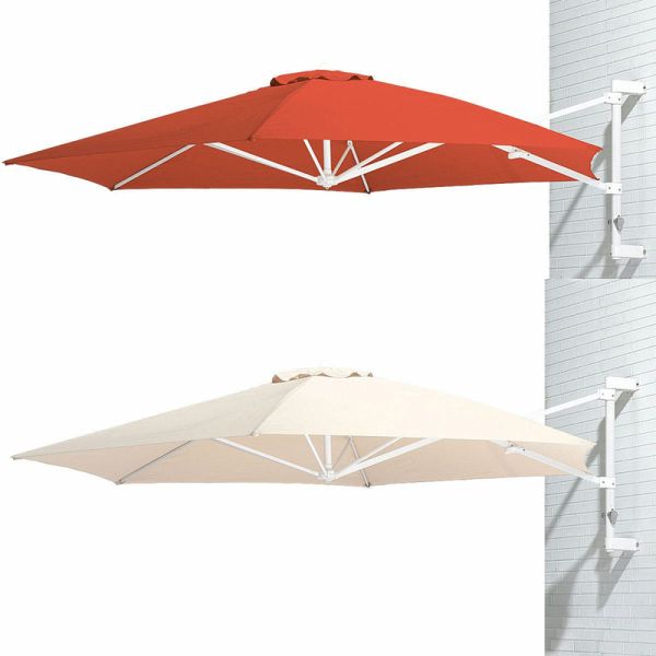 Sonnenschirm "Wand", schwenkbar,3m Creme - buecher.de