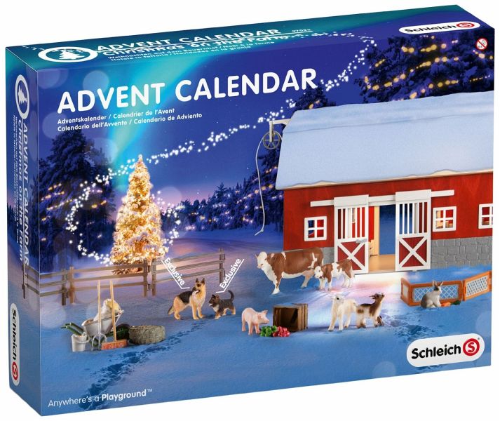 Schleich 97022 Adventskalender Weihnachten auf dem Bauernhof