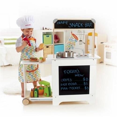 Hape e3126 gourmet küche weiÃ, all in one, holz buecher.de