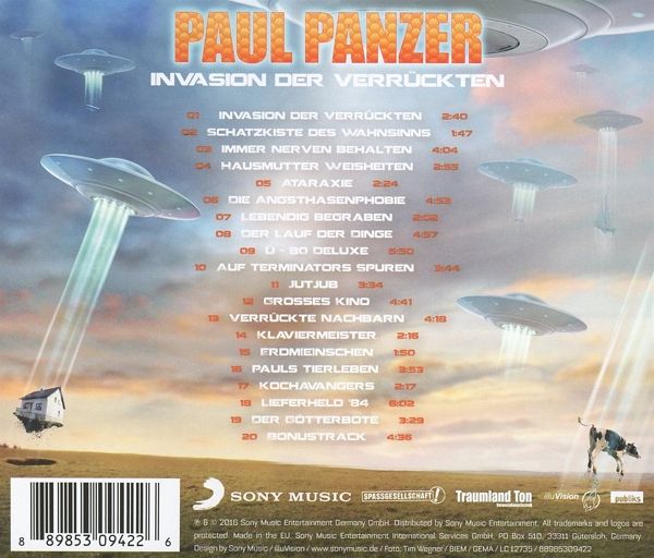 paul panzer invasion der verrГјckten dvd paul panzer invasion der verrГјckten dvd