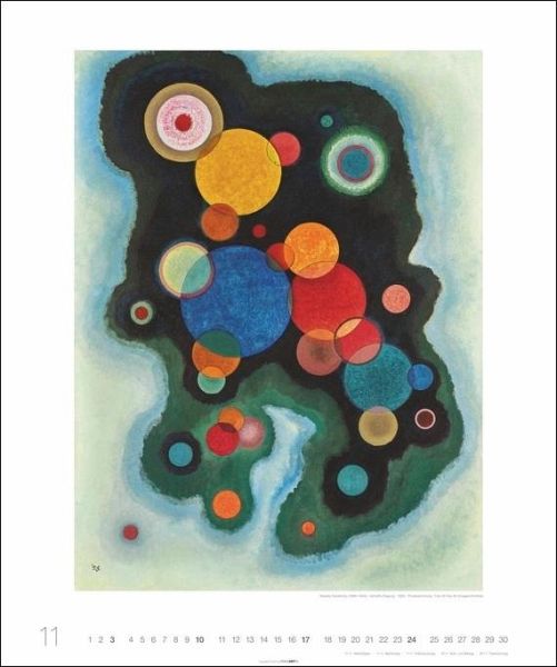 Wassily Kandinsky Edition Kalender Kunstvoller Wand Kalender Mit