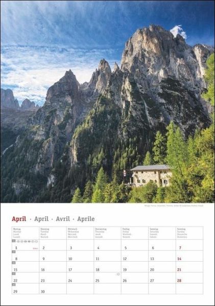 Alpen Kalender Beeindruckender Fotokalender Mit Traumhaften