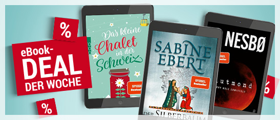 eBook-Angebote: Hier gibt's die eBook-Schnäppchen von bücher.de
