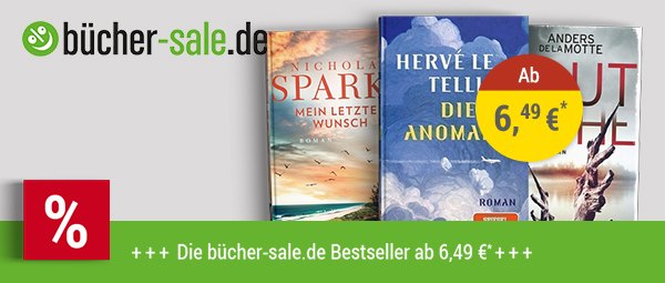 Ab 6,49 €: Roman-Bestseller als Rest- und Mängelexemplare*