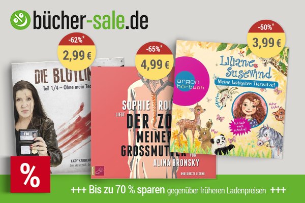 Hörbücher ab 2,99 € bei bücher-sale.de