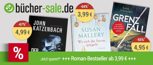 Roman-Bestseller ab 3,99 €