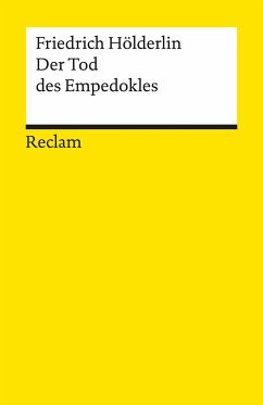 Der Tod des Empedokles - Hölderlin, Friedrich