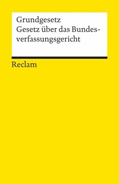 Grundgesetz. Gesetz über das Bundesverfassungsgericht - Heyde, Wolfgang (Hrsg.)