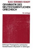 Grammatik des neutestamentlichen Griechisch