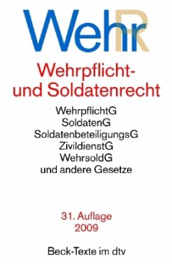 Cover Wehrrecht
