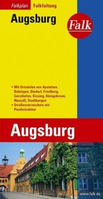 Augsburg, Falkfaltung/Falk Pläne