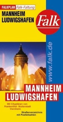 Falk Plan Mannheim, Ludwigshafen, Falkfaltung