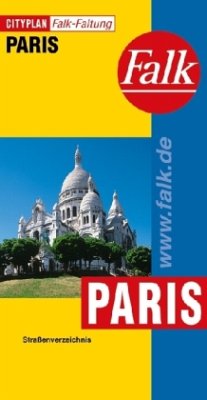 Falk Plan Paris, Cityplan, Falkfaltung