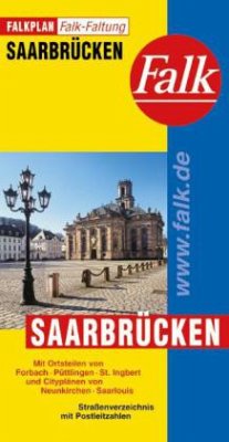Saarbrücken, Falkfaltung/Falk Pläne