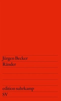 Ränder - Becker, Jürgen