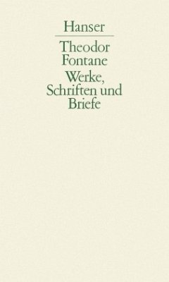 Sämtliche Romane, Erzählungen, Gedichte, Nachgelassenes / Werke, Schriften und Briefe Abt.1, Bd.4, Tl.4 - Fontane, Theodor
