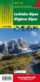Freytag & Berndt Wander-, Rad- und Freizeitkarte Lechtaler Alpen, Allgäuer Alpen