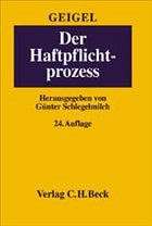 Cover Der Haftpflichtprozess